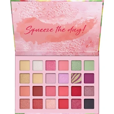 Afbeelding van essence Cosmetics Shake it up! Oogschaduw &amp; eyeliner palet nr. 01, meerkleurig, 24 intense kleuren, veganistisch, zonder microplasticdeeltjes, nanodeeltjes, parfum, per stuk verpakt (18
