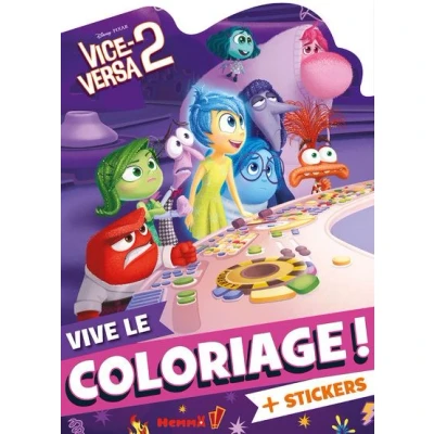 Image de Disney Pixar Vice versa 2 Vive le coloriage !