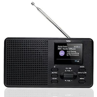 Afbeelding van Xoro DAB 142 DAB+ FM draagbare radio met bluetooth