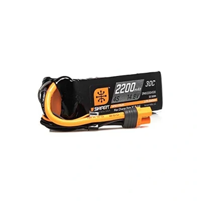 Afbeelding van Spektrum 14,8 V 2200 mAh 4S 30C Smart LiPo Batterij: IC3 SPMX22004S30 veelkleurig