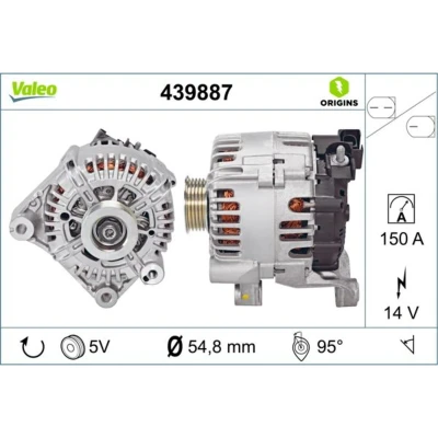 Afbeelding van Valeo Alternator/Dynamo 439887