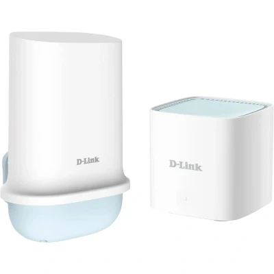 Afbeelding van Netwerk: wifi routers: D Link DWP 1010/KT mesh systeem Dual band (2.4 GHz / 5 GHz) Wi Fi 6 (802.11ax) Wit 2 5G Intern