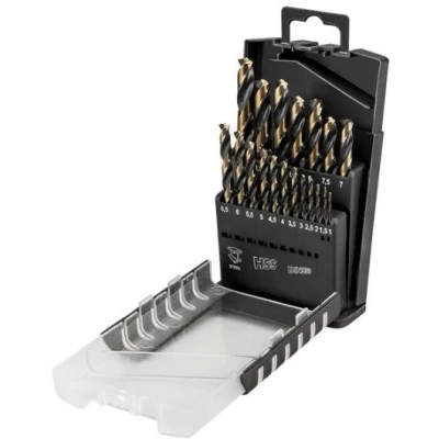 Afbeelding van GRAPHITE 55H089 Set metalen spiraalboren 1, 1.5, 2, 2.5, 3, 3.5, 4, 4.5, 5, 5.5, 6, 6.5, 7, 7.5, 8, 8.5, 9, 9.5, 10 19