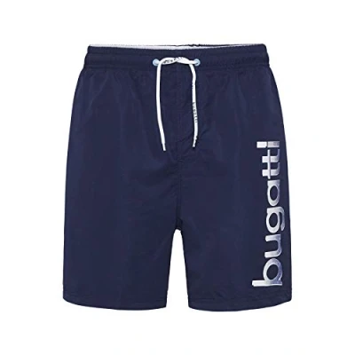 Afbeelding van Bugatti® Zwemshort voor heren in marineblauw, turquoise of zwart, Navy (marine), L