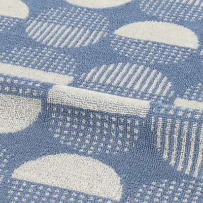 Afbeelding van Bunzlau Castle Keukendoek Dot Grijs Blauw x 53.00 cm