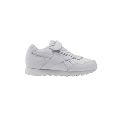Afbeelding van Reebok Classic Glide Elastic TOP Strap Unisex Sneakers laag voor kinderen, Maat: 31, White Hoogwaardig imitatieleer