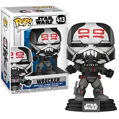 Afbeelding van Funko Pop Star Clone Wars Wrecker verzamelfiguur, 52027, meerkleurig