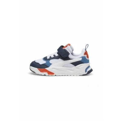 Afbeelding van Trinity sneakers, Blauw/Rood/Wit, Maat 29 PUMA