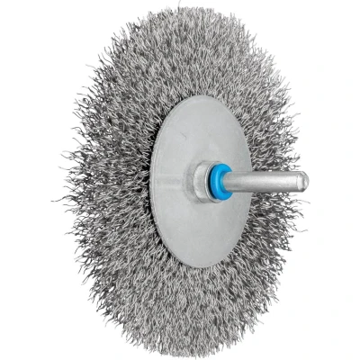 Afbeelding van PFERD Ronde borstel op stift, ongetordeerd met RVS draad RBU 10010/6 INOX 0,30