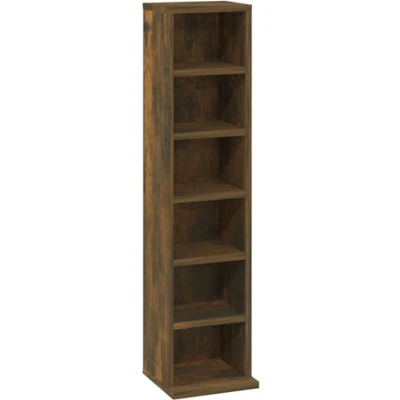 Afbeelding van Cd Kast 21X20X88 Cm Bewerkt Hout
