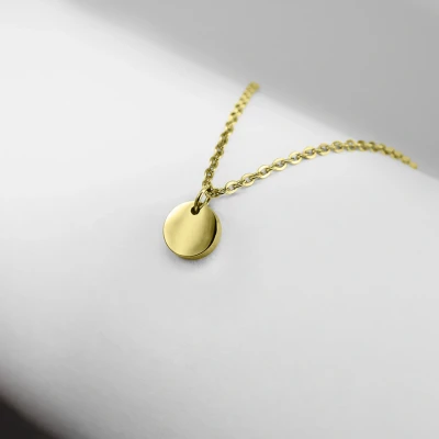Image de Ponytail&amp;Co Pendentif Pièce de monnaie Mini Or