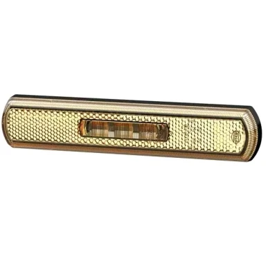 Afbeelding van HELLA 2PS 013 300 021 Zijmarkeringslamp LED rechts, Links 24, 12V Opbouw, Gekleefd