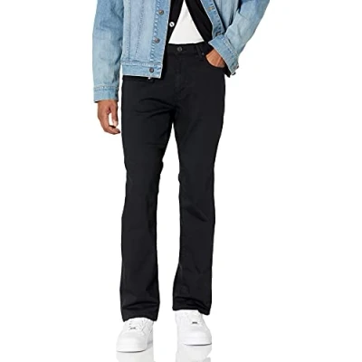 Image de Amazon Essentials Jean slim bootcut Men&#039;s, Noir, 32W / 29L