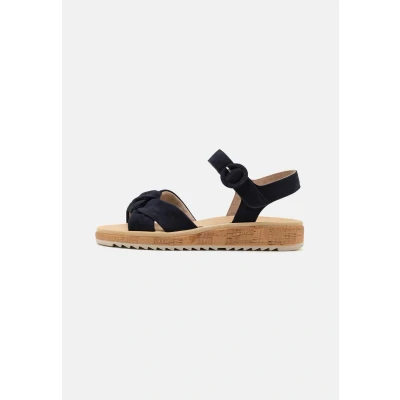 Afbeelding van Paul Green 6105 Sandalen Dames Blauw Maat 39