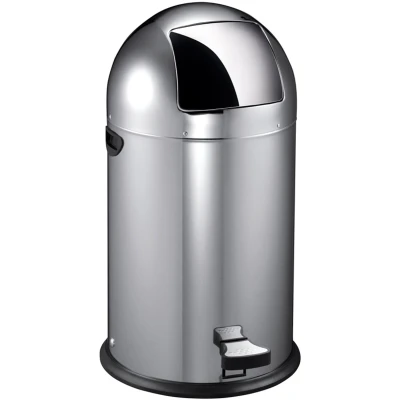 Afbeelding van Eko Kickcan 40 liter mat RVS