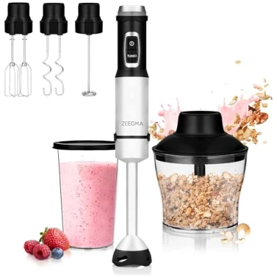 Afbeelding van Zeegma Handy Chef Staafmixer 1500W Set 5in1 turbofunctie
