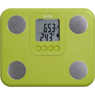 Afbeelding van TANITA BC 730 Lichaamsanalyse weegschaal Groen Compact formaat