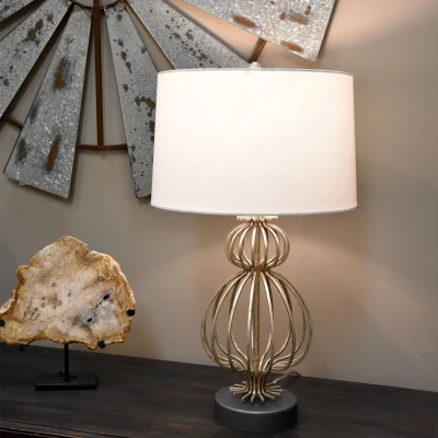 Afbeelding van 3 lichts hanglamp BOLLA, nikkel