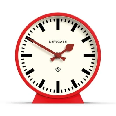 Afbeelding van Newgate M tafelklok Railway rood 16cm