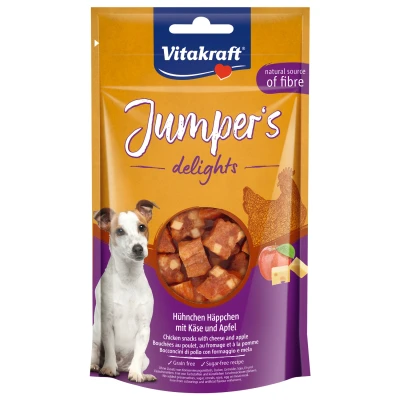 Afbeelding van Vitakraft Jumpers Delights Kip Appel hondensnack 80 gram