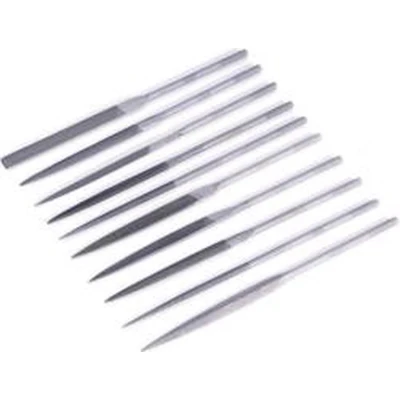 Afbeelding van TOOLCRAFT 821006 10 delige naaldvijlenset Slaglengte 90 mm Lengte 180 1 set(s)