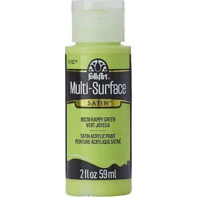 Afbeelding van Folkart Multi Surface Satin Happy Green 2 fl oz (99238)
