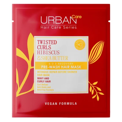 Afbeelding van Urban Care Twisted Curls Pre Hair Mask 50 ml