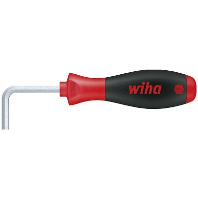 Afbeelding van Wiha Werkplaats Inbusschroevendraaier Sleutelbreedte: 8 mm Koplengte: 60 Afmeting, lengte: 178