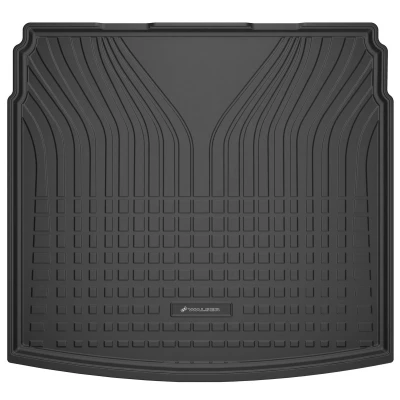 Afbeelding van WALSER Premium kofferbakmat, geschikt voor VW Tiguan Allspace (BW2, BJ2) 03/2017 vandaag, onderste laadvloer, 100% precies passende kofferbakbeschermingsmat, Made in