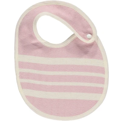 Afbeelding van Baby Slabbetje Krem Sultan Rose Pink van Lalay