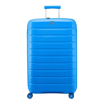 Afbeelding van Roncato B Flying Expandable Trolley 78 spot sky blue Harde Koffer