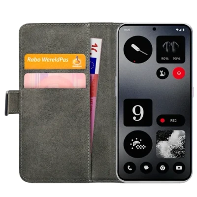 Afbeelding van Mobilize Classic Gelly Wallet Book Case Nothing CMF Phone 1 Black
