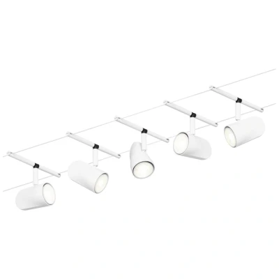 Afbeelding van Paulmann Cup 94467 Kabelbasissysteem GU5.3 Wit (mat), Chroom