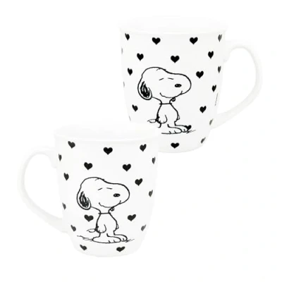 Afbeelding van Snoopy Peanuts Hearts Koffiemok Tea Cup 11 oz