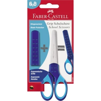 Afbeelding van Faber Castell schoolschaar GRIP blauw FC 181549