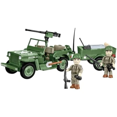 Afbeelding van Cobi 2297 Willys MB + aanhanger