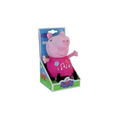 Image de Peluche musicale et lumineuse Jemini Peppa Pig 25 cm