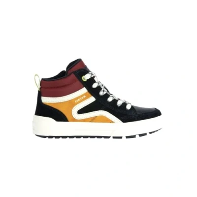 Afbeelding van Geox J Weemble Boy A, sneakers voor jongens, Zwart/Geel