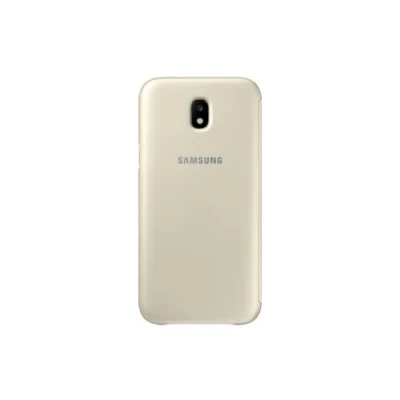 Image de Etui Samsung Flip Wallet Or pour Galaxy J5 2017