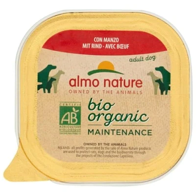 Afbeelding van Almo Nature BIO Organic Maintenance Rund 32 x 100 g NL 01