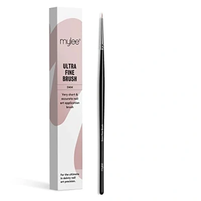 Image de Mylee Pinceau fin 5mm pour l&#039;application de vernis à ongles et gel. Outil manucure qualité professionnelle Idéal une utilisation domicile ou en salon