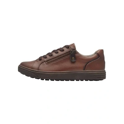 Afbeelding van Jana Sneaker Sneakers laag, Dames, Maat: 37, Cognac Kunststof
