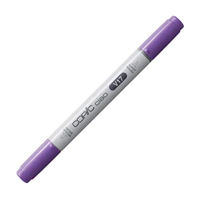 Afbeelding van COPIC Ciao marker type V 17 amethist veelzijdige lay out met middelste punt en penseelpunt