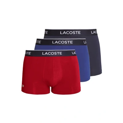 Afbeelding van Lacoste Hommes vêtements Sous Boxers Multicolore M