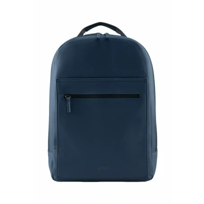 Afbeelding van JOST laptop rugzak vrije tijd met laptopvak Halmstad Backpack Navy donkerblauw