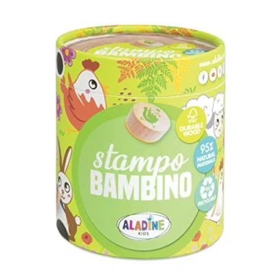 Image de Kit de tampons bois Stampo Bambino Ferme 8 pcs
