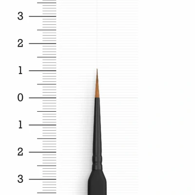 Afbeelding van Round Precision Synthetic Brush 1 B03001