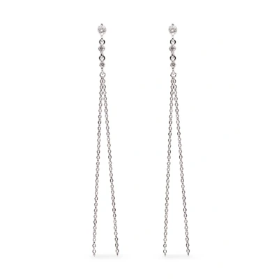 Afbeelding van Singularu Shooting STAR Oorbellen, Dames, Maat: One Size, Silver