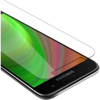 Afbeelding van Cadorabo Screenprotector geschikt voor Samsung Galaxy A7 2017 Pantser film Beschermende in KRISTALHELDER Geharde (Tempered) display beschermglas 9H hardheid met 3D Touch