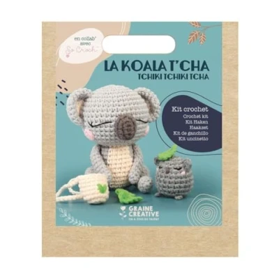 Afbeelding van Graine Creative GC Amigurumi Haakpakket Koala 12,5 cm